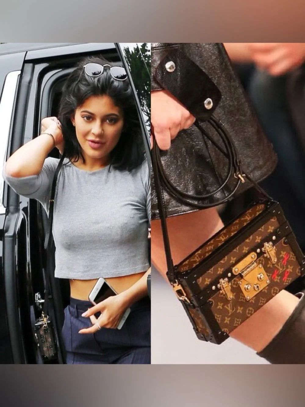 Louis Vuitton Reverse Monogram Trunk Clutch